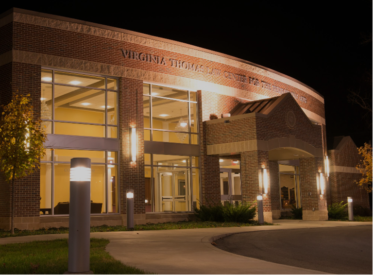 West Virginia Wesleyan College Performing Arts building where the West Virginia All-State Music Convention was held.